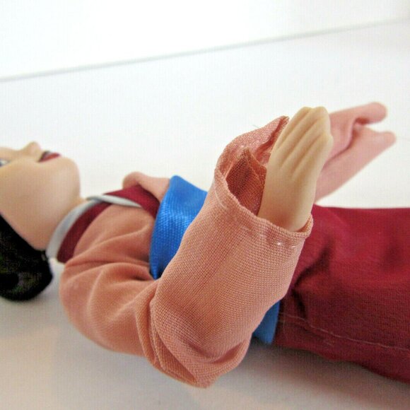 Disney Deagostini Figurines Mulan & Fa Zhou RARE Porcelain Warrior & Girl Dolls - Picture 14 of 16